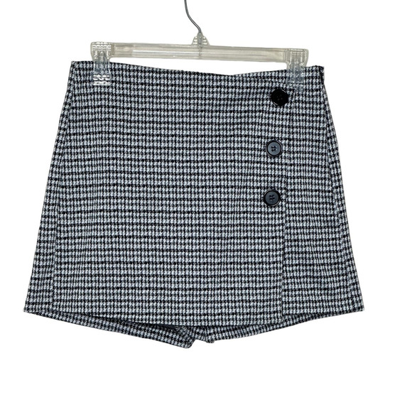 Love Tree black white houndstooth print skort size M - Picture 1 of 10